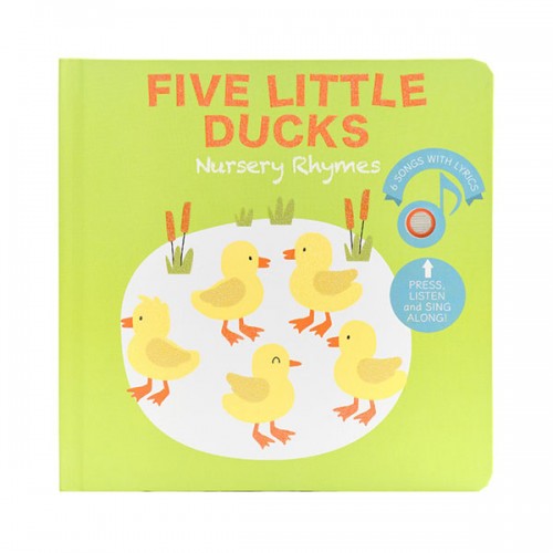 Five Little Ducks Nursery Rhymes (Board book, Sound book)