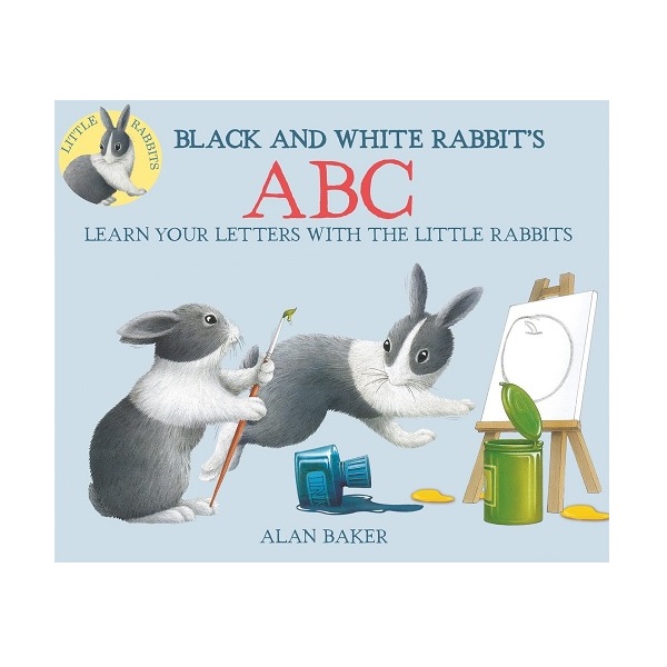 Little Rabbit Books : Black and White Rabbit's ABC (Paperback)
