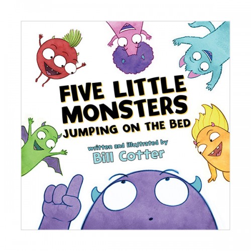 Five Little Monsters Jumping on the Bed