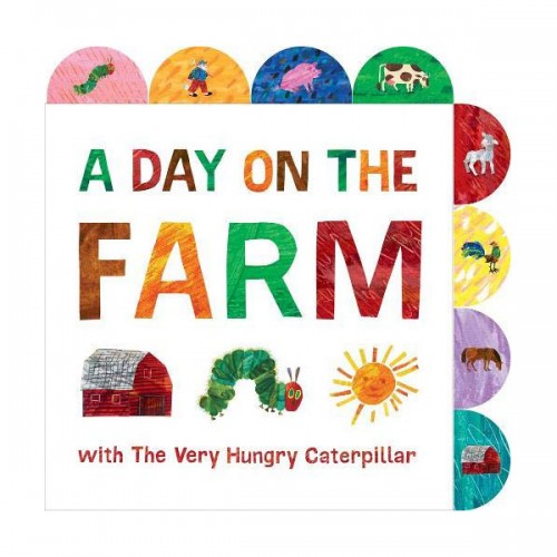 A Day on the Farm with The Very Hungry Caterpillar (Board Book)