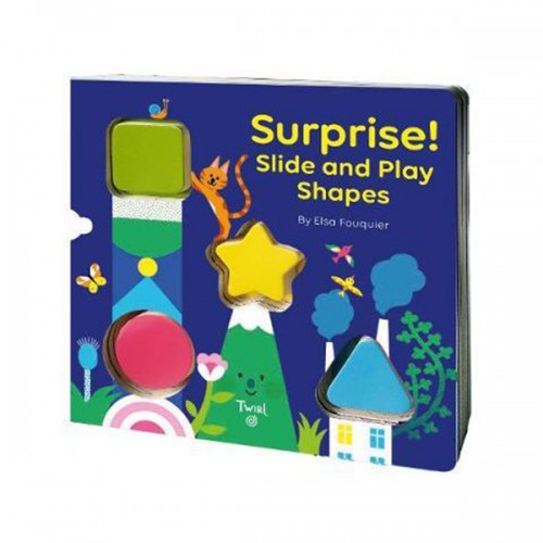 SURPRISE! Slide and Play Shapes (Board book)