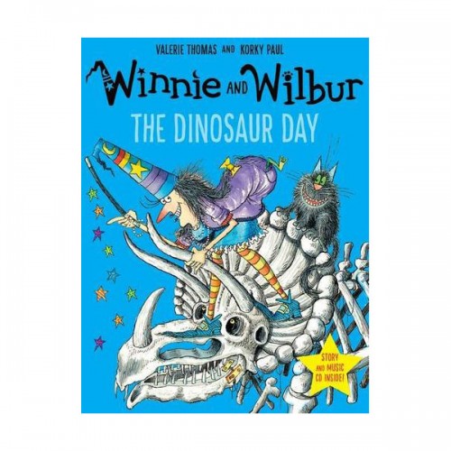 Winnie and Wilbur : The Dinosaur Day (Book&CD, 영국판)