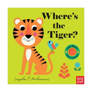 Where's the Tiger? : Felt Flap Book (Board book, ̱)
