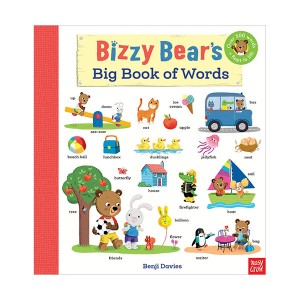 Bizzy Bear's Big Book of Words (Board book, UK)