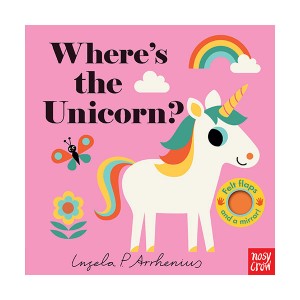 Where's the Unicorn? : Felt Flap Book (Board book, 미국판)