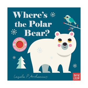 Where's the Polar Bear? : Felt Flap Book  (Board book, ̱)