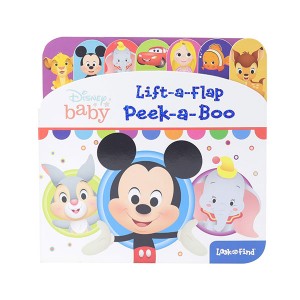 Disney Baby  Peek-a-Boo Lift-a-Flap Look and Find (Board Book)