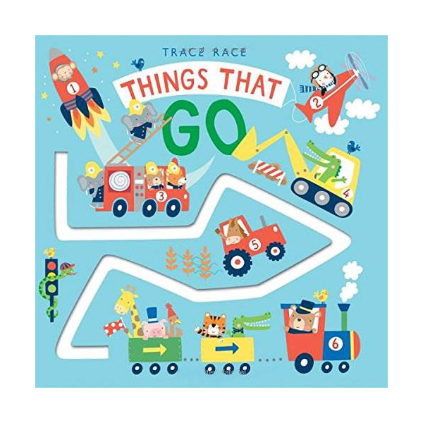 Trace Race: Things That Go (Paperback)