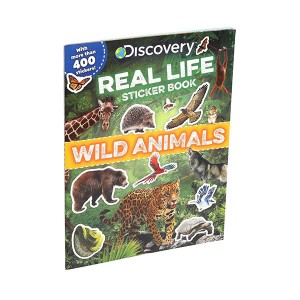 Discovery Real Life Sticker Book : Wild Animals