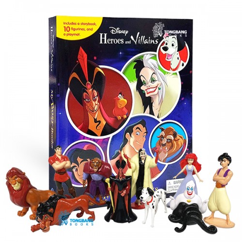 My Busy Books : Disney Heroes and Villains (Board book)