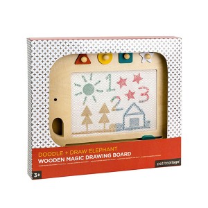 Petit Collage :  Elephant Magic Sketch Board (Reusable Sketching Toy)