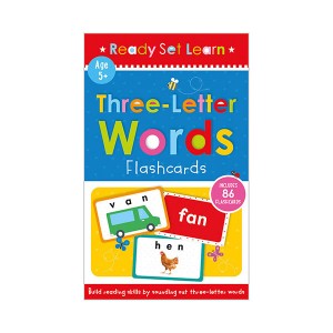 Three Letter Words Flashcards (Cards, 영국판)