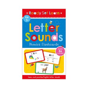Letter Sounds Phonics Flashcards (Cards, 영국판)