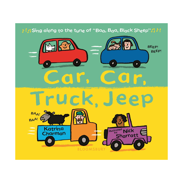 Car, Car, Truck, Jeep (Paperback, 영국판)
