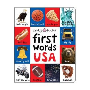 First 100 : First Words USA (Board book)