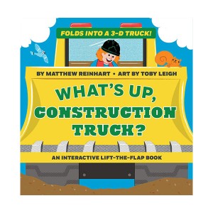  Pop Magic Book : What's Up, Construction Truck? (Board book)