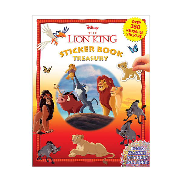 Sticker Book Treasury : Disney The Lion King (Paperback)