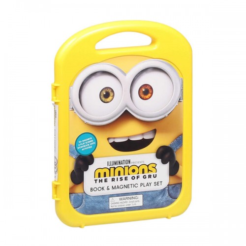 Minions : The Rise of Gru : Book & Magnetic Play Set