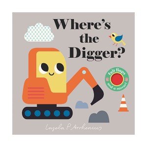 Where's the Digger? : Felt Flap Book