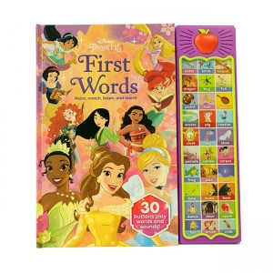 Disney Princess First Words Apple Play A Sound Book (Hardcover)
