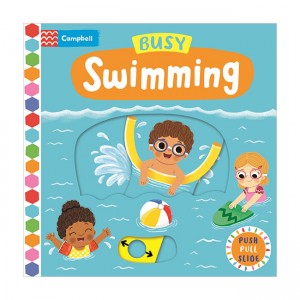 Busy Books Series : Busy Swimming (Board book, UK)