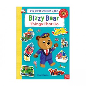 Bizzy Bear: My First Sticker Book Things That Go