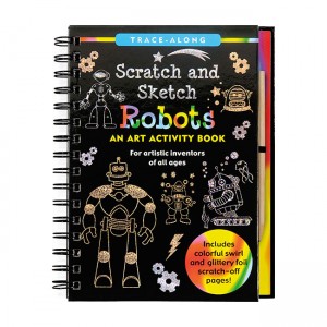Scratch and Sketch Robots (Hardcover)
