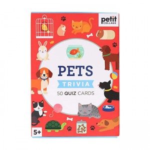Pets Trivia 50 Quiz Cards