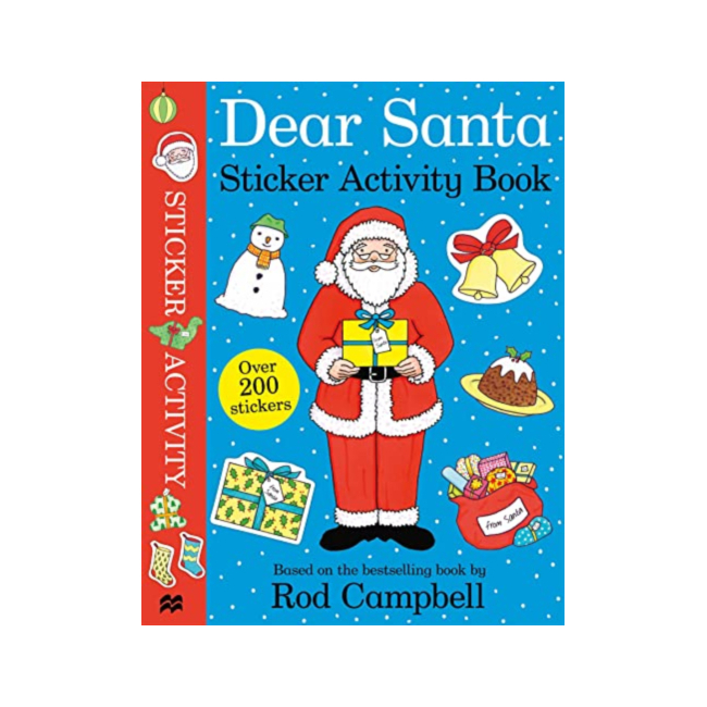 Dear Santa Sticker Activity Book