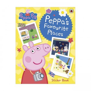 Peppa Pig: Peppa's Favourite Places : Sticker Scenes Book 