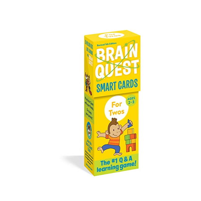 Brain Quest For Twos Smart Cards (Revised 5th Edition)(Educational Cards, ̱)
