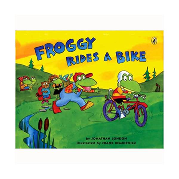 Froggy Rides a Bike