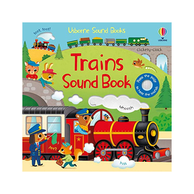 Trains Sound Book - Usborne Sound Books