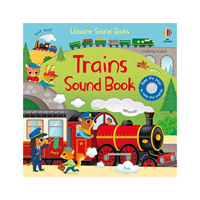 Trains Sound Book - Usborne Sound Books