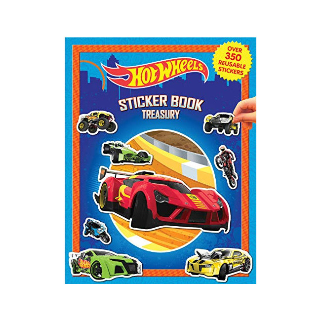 Sticker Book Treasury : Hot Wheels 