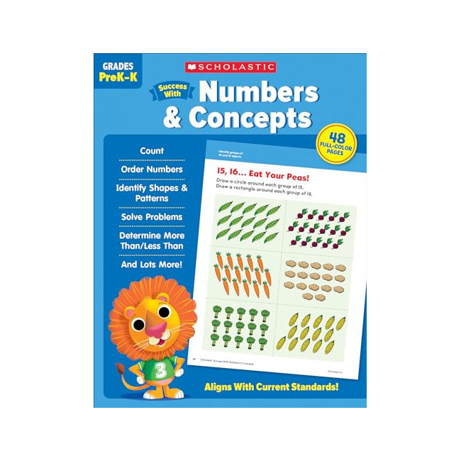 Scholastic Success With Numbers & Concepts Workbook