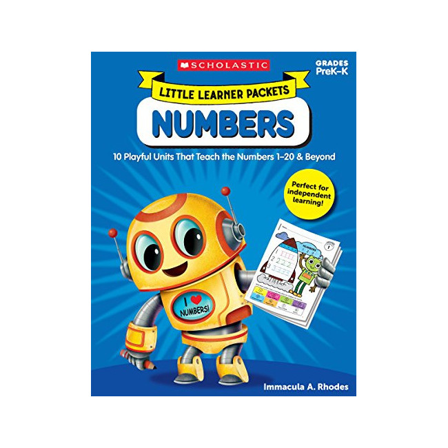 Little Learner Packets: Numbers : 10 Playful Units That Teach The Numbers 1-20 & Beyond  