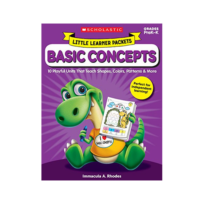 Little Learner Packets: Basic Concepts : 10 Playful Units That Teach Shapes, Colors, Patterns & More 