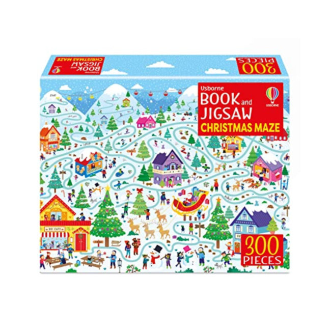 Usborne Book and Jigsaw Christmas Maze