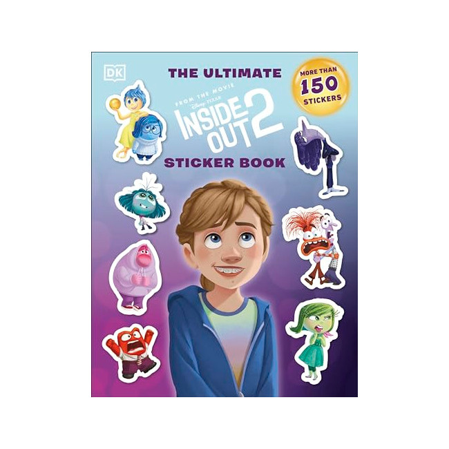 Disney Pixar Inside Out 2 Ultimate Sticker Book