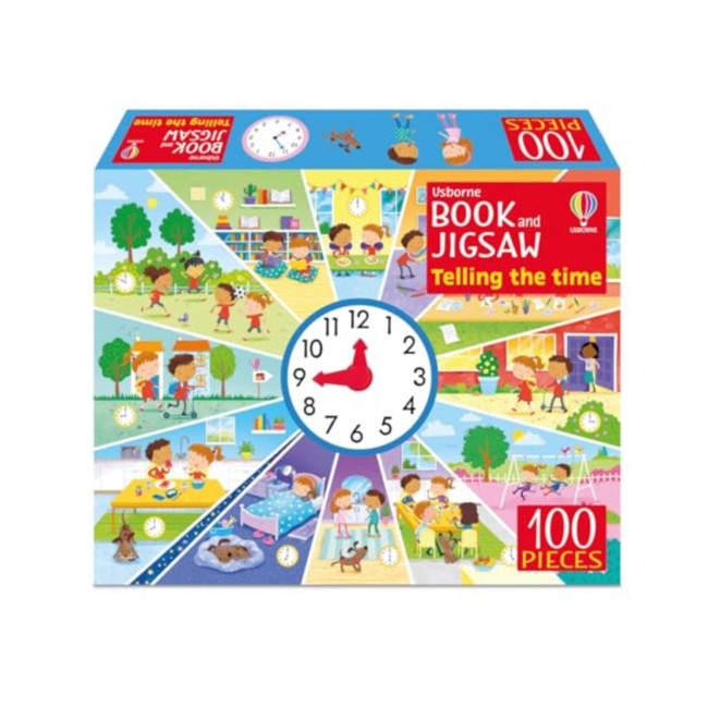 Usborne Book and Jigsaw Telling the Time