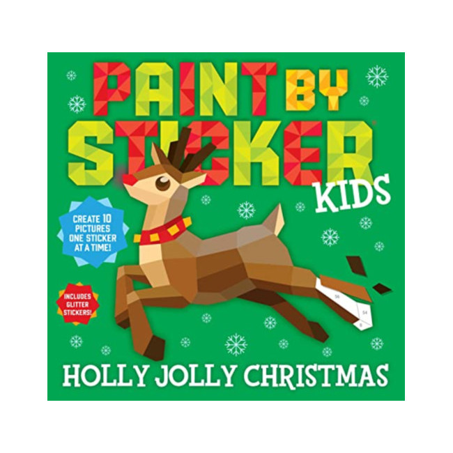 Paint by Sticker Kids: Holly Jolly Christmas