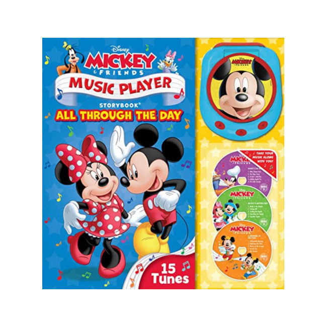 Disney Mickey Mouse: All Through the Day Music Player Storybook