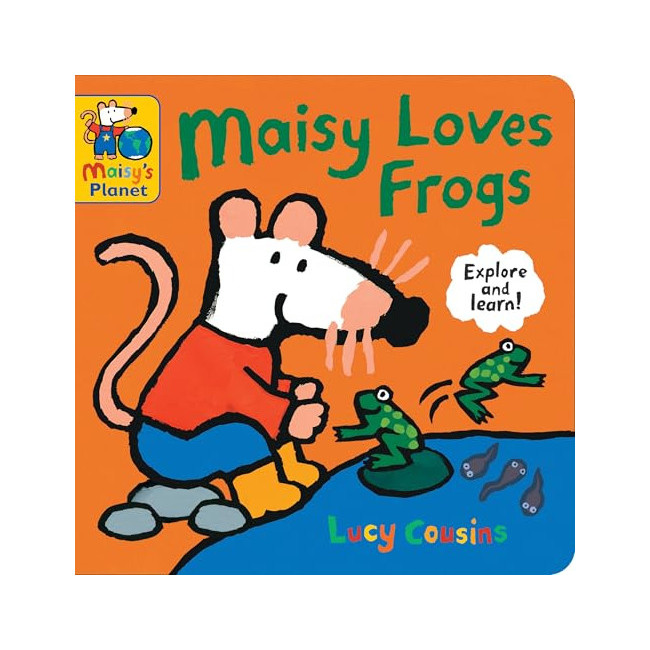Maisy Loves Frogs: A Maisy's Planet Book