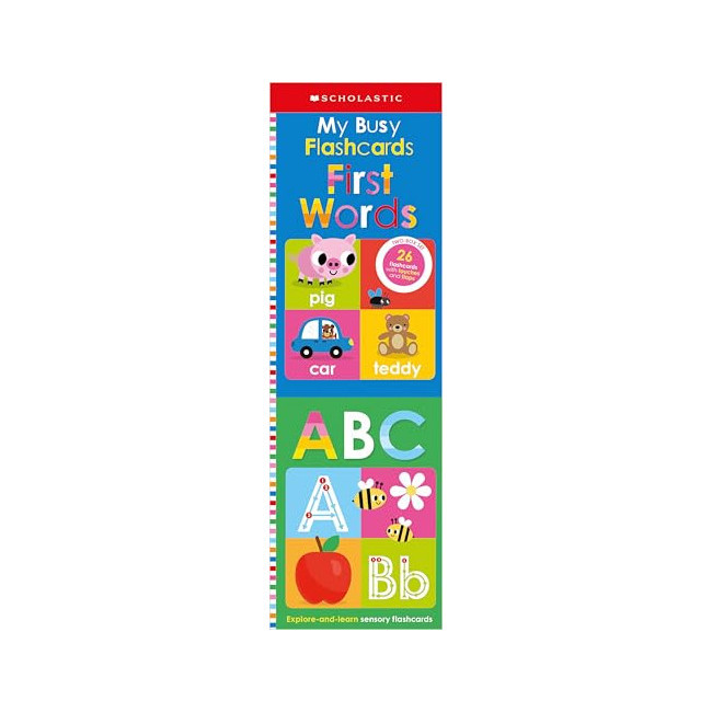 Scholastic Early Learners: My Busy Flash Cards First Words