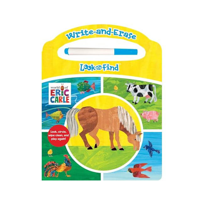 World of Eric Carle: Write-And-Erase Look and Find