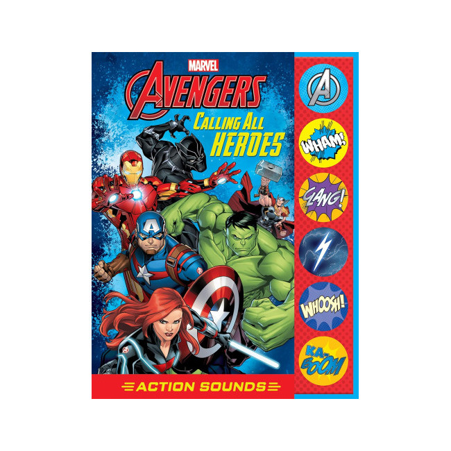 Marvel Avengers: Calling All Heroes Action Sounds Sound Book