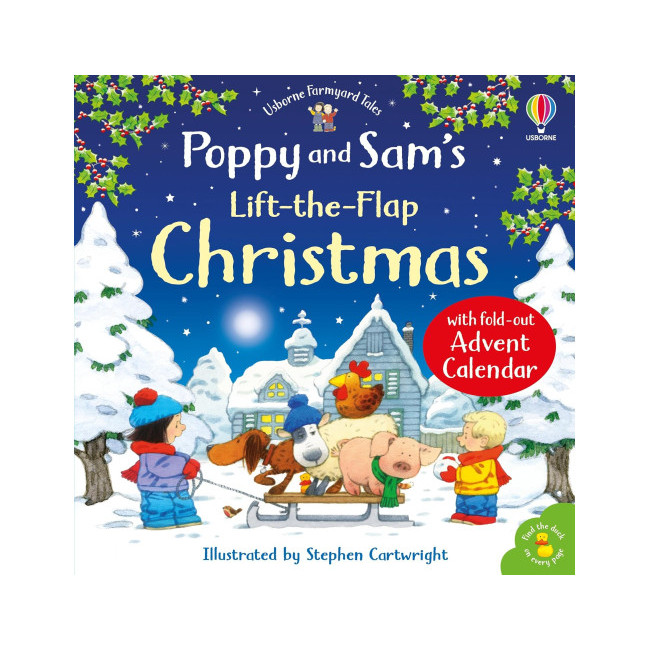 Poppy and Sam's Lift-the-Flap Christmas With Advent Calendar