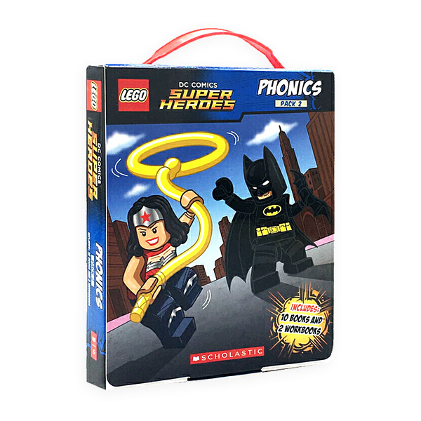 LEGO DC Super Heroes Phonics Boxed Set #2 (Paperback, 12권)(CD없음)