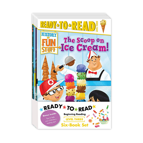 Ready to Read Level 3 : History of Fun Stuff To Go! : 6  Set (Paperback)(CD)